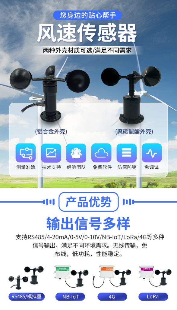 風(fēng)速傳感器
